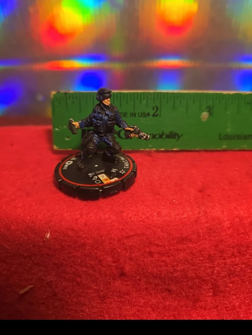 091326 Marvel Heroclix Critical Mass S.W.A.T. Heavy Weapons #012 Veteran Figure